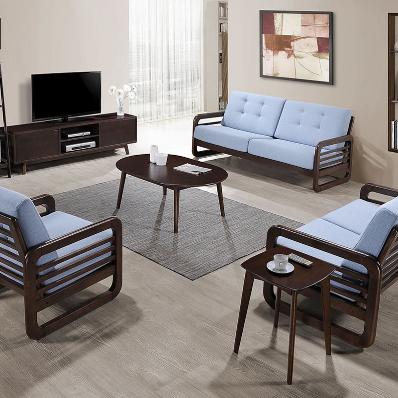 206 Sofa Set (1+2+3) with TV Unit & Occasional Set - Living Room - Collection - Ker Global Furniture (M) Sdn Bhd
