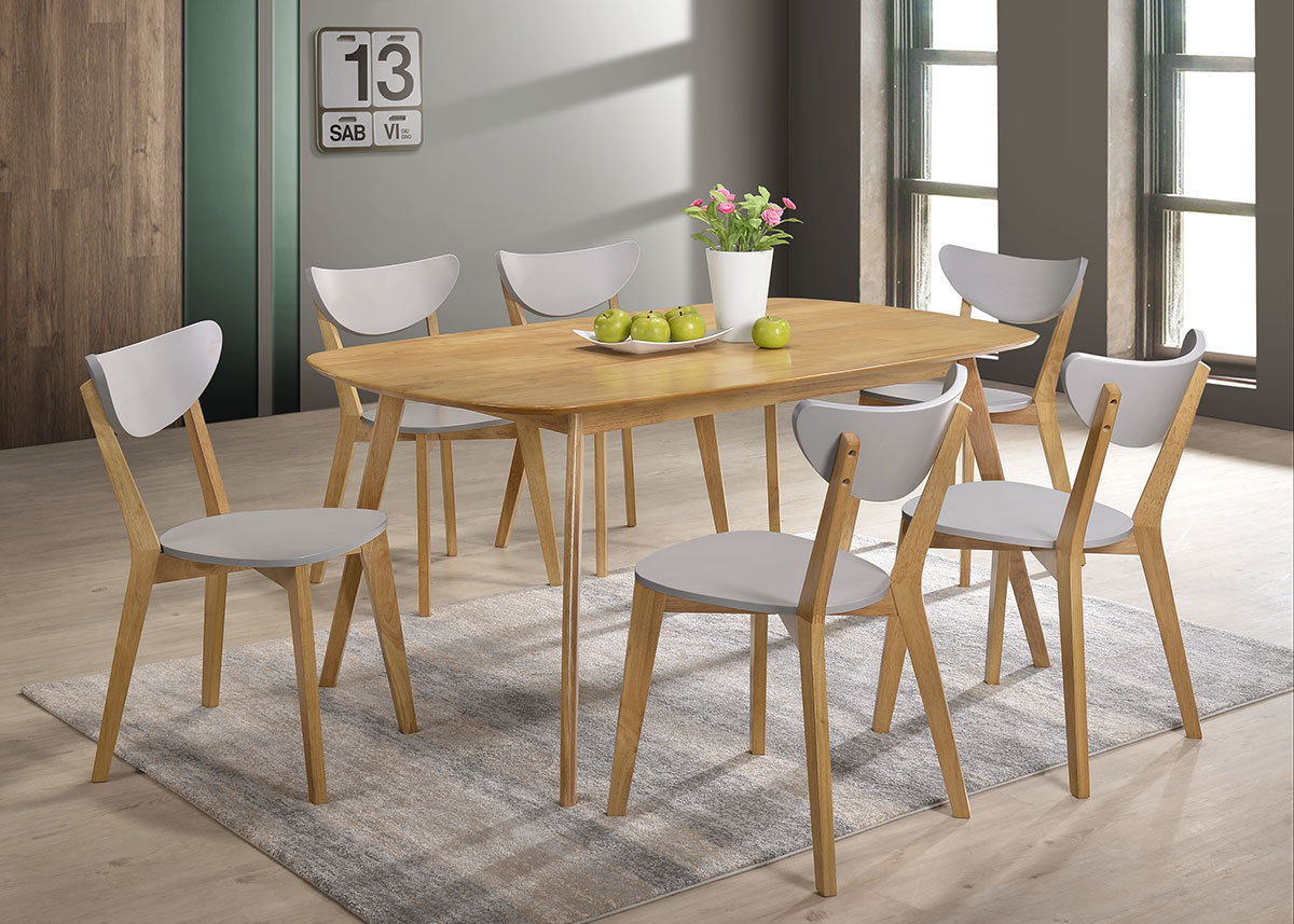 5066 Serpens Dining Set (1+6) - Dining Room - Collection - Ker Global Furniture (M) Sdn Bhd
