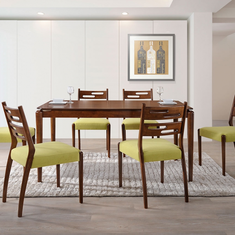 5195 Makenzie Dining Set(1+6) - Dining Room - Collection - Ker Global Furniture (M) Sdn Bhd