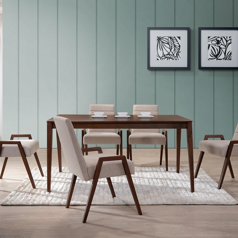 5266 Mia Dining Set(1+6) - Dining Room - Collection - Ker Global Furniture (M) Sdn Bhd