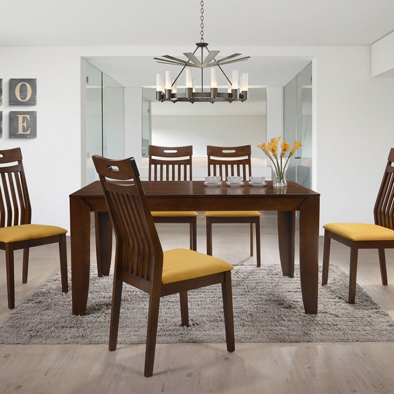 5274 Hermosa Dining Set(1+6) - Dining Room - Collection - Ker Global Furniture (M) Sdn Bhd